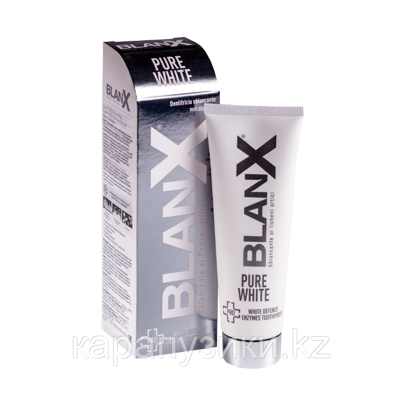Зубная паста отбеливающая Blanx pro pure white  Чистый Белый