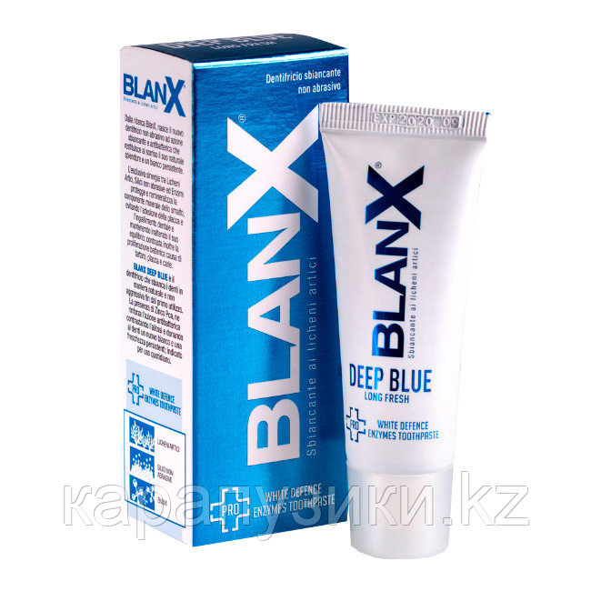 Зубная паста Blanx Pro Deep Blue Экстремальная свежесть