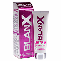 Зубная паста Blanx Pro Glossy Pink Глянцевый эффект Объём 25 мл
