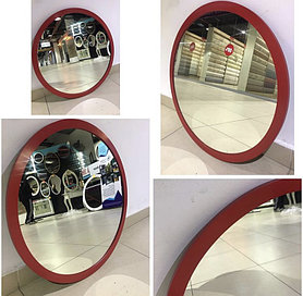 Argored, Зеркало круглое в красной раме МДФ, d = 625 мм
