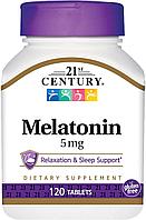 21st Century, Мелатонин, 5 мг, 120 таблеток