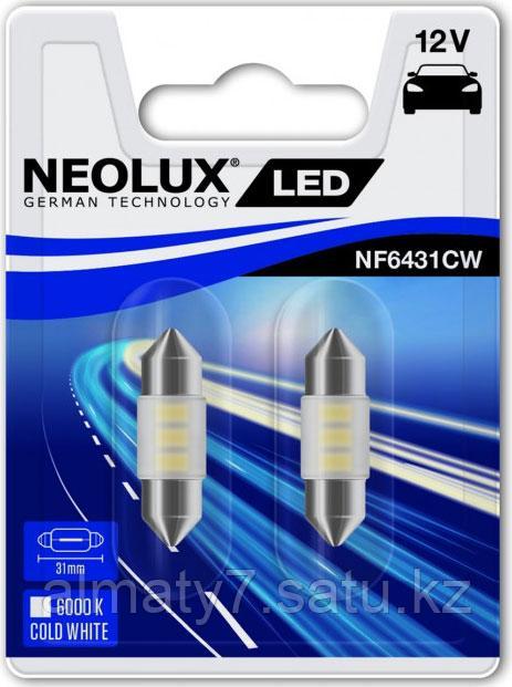 Светодиодная лампа NEOLUX C5W LED 6000K 31mm