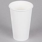 Бумажные стаканы (400мл, Белый, однослойный), фото 2