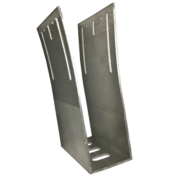 Алюминиевый П-кронштейн, 4х10х18 см