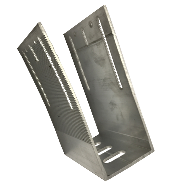 Алюминиевый П-кронштейн, 4х10х14 см