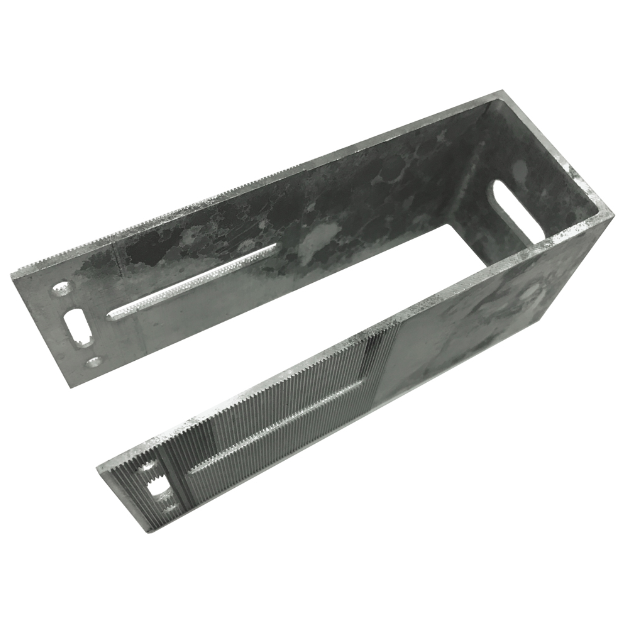 Алюминиевый П-кронштейн, 5,5х6х18 см