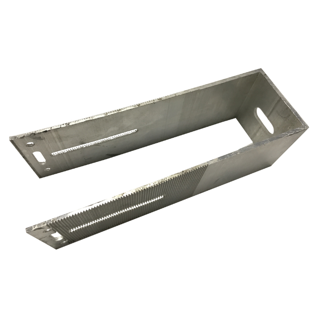 Алюминиевый П-кронштейн, 5,5х6х14 см