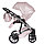 Детская коляска Pituso Cristal 2 в 1 кожа Розовая, фото 7