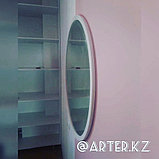 Argowhite, Зеркало круглое в белой раме МДФ, d = 885 мм, фото 2