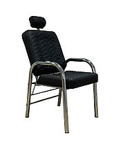 AS-66 Кресло для макияжа (черное, гладкое)