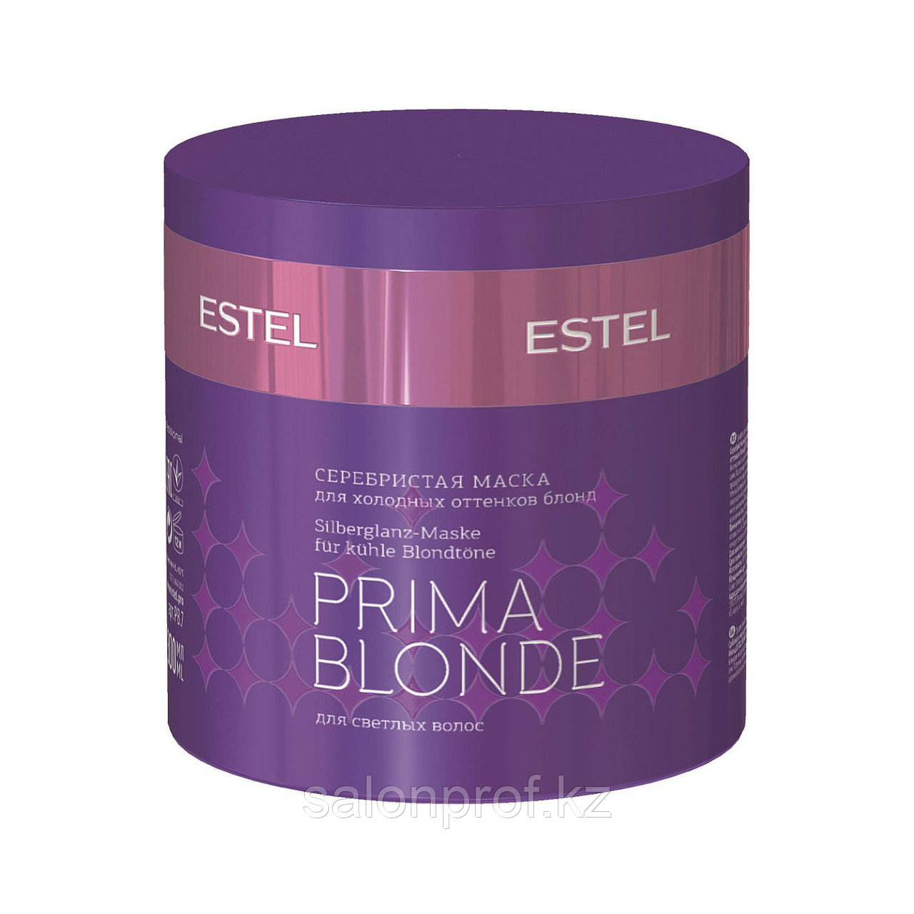Серебристая маска ESTEL PRIMA BLONDE для холодных оттенков блонд 300 мл №34249