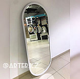 Зеркало капсульное в белой раме МДФ 1800х750мм, фото 2