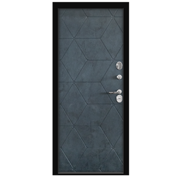 Дверь металлическая Амакс Термо Черный шелк 860 правая - фото 2 - id-p85296749