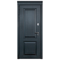 Дверь металлическая Лайн Термо Черный муар 860 левая