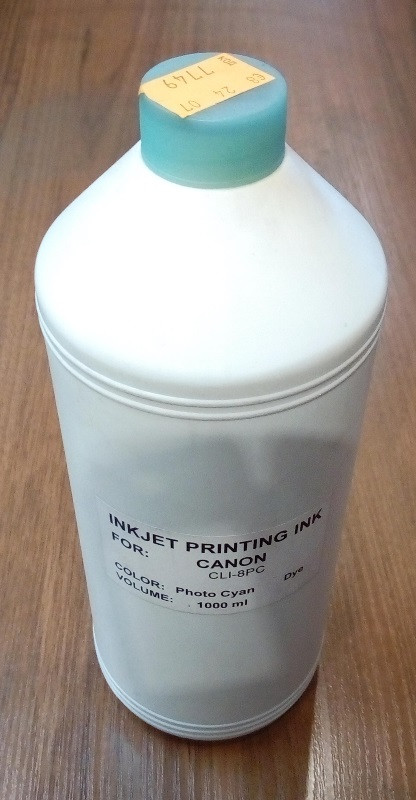 Чернила Canon CLI-8PC LC 1L Dye Exen  универсальные для чернильниц