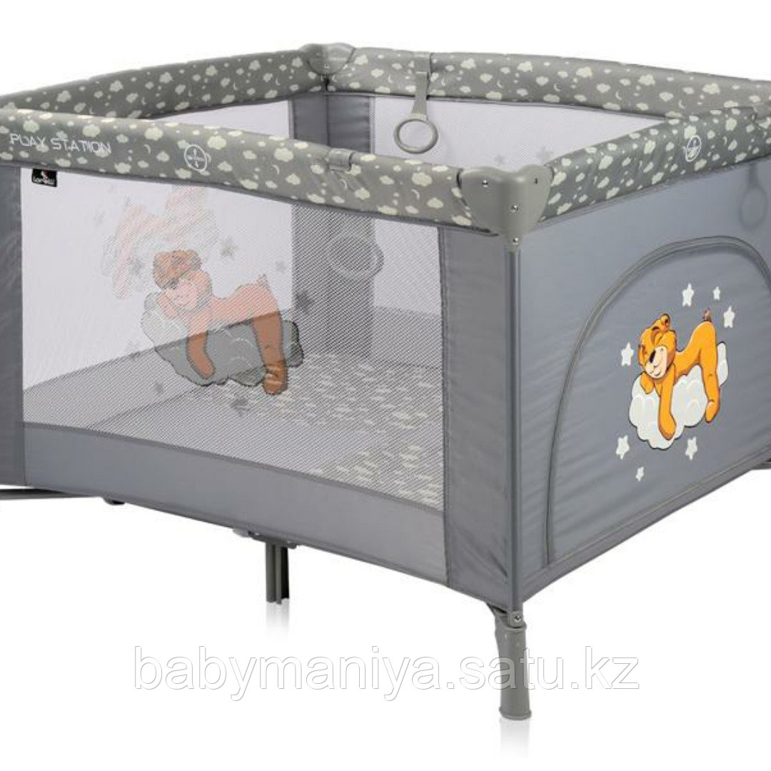 Детский игровой манеж Lorelli Play Station Серый / Grey 2074