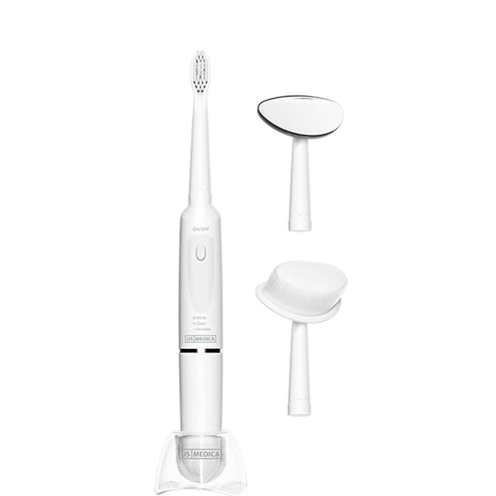 Звуковая электрическая зубная щетка 3 в 1 US Medica Smile Expert Plus