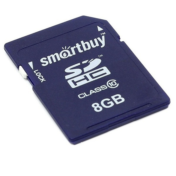 SDHC карта памяти Smartbuy 8GB class 10 UHS-I - фото 2 - id-p85313651