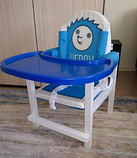 Стол-стул для кормления BABYS  Синий HEDGY, фото 3