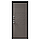 Дверь металлическая Робо Термо Черный муар 860 левая, фото 2