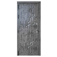 Дверь металлическая Робо Термо Черный муар 860 правая