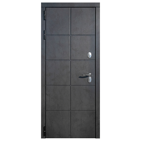 Дверь металлическая Каре Термо Черный муар 860 левая