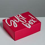 Коробка двухсторонняя складная Gift box, 27 × 21 × 9 см, фото 3