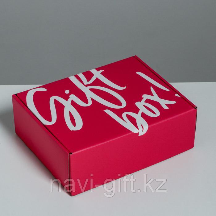 Коробка двухсторонняя складная Gift box, 27 × 21 × 9 см - фото 3 - id-p85326715