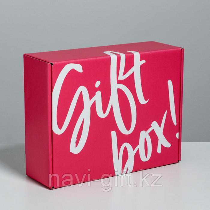 Коробка двухсторонняя складная Gift box, 27 × 21 × 9 см - фото 1 - id-p85326715