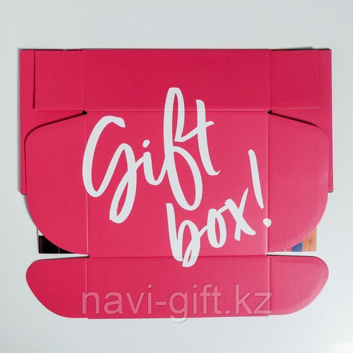 Коробка двухсторонняя складная Gift box, 27 × 21 × 9 см - фото 6 - id-p85326715