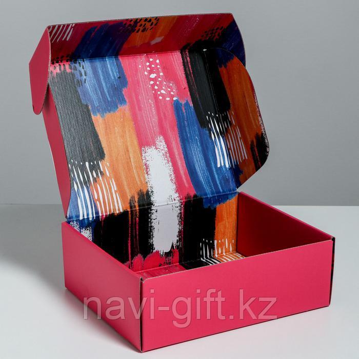 Коробка двухсторонняя складная Gift box, 27 × 21 × 9 см - фото 5 - id-p85326715