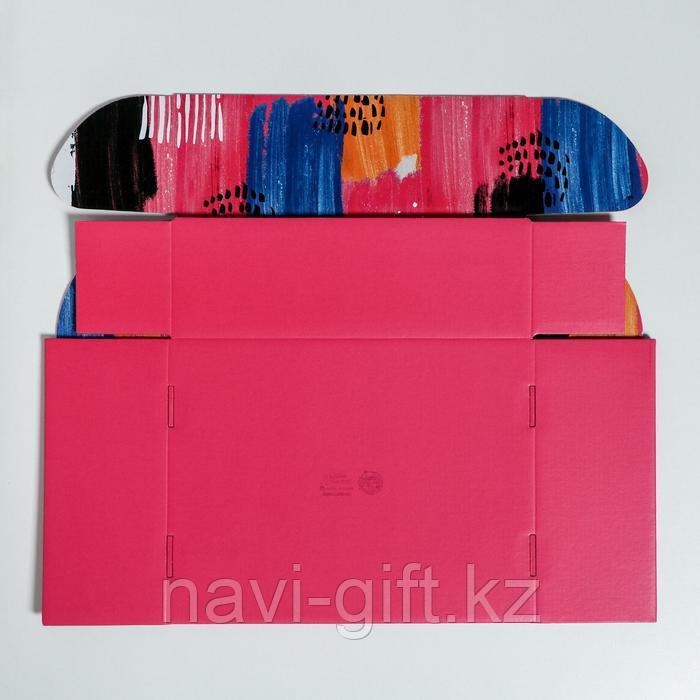Коробка двухсторонняя складная Gift box, 27 × 21 × 9 см - фото 4 - id-p85326715
