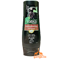 Қара шашқа арналған нығайтқыш және ылғалдандырғыш кондиционер (Black Olive VATIKA DABUR), 400 мл