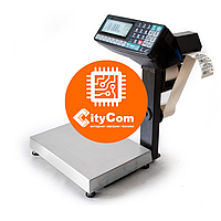 Весы торговые с печатью этикеток (цен) МассаК MK-15.2-RP-10-1 для магазинов Арт.6694