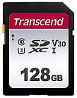 Карта памяти SD 128GB Class 10 U3 Transcend TS128GSDC300S