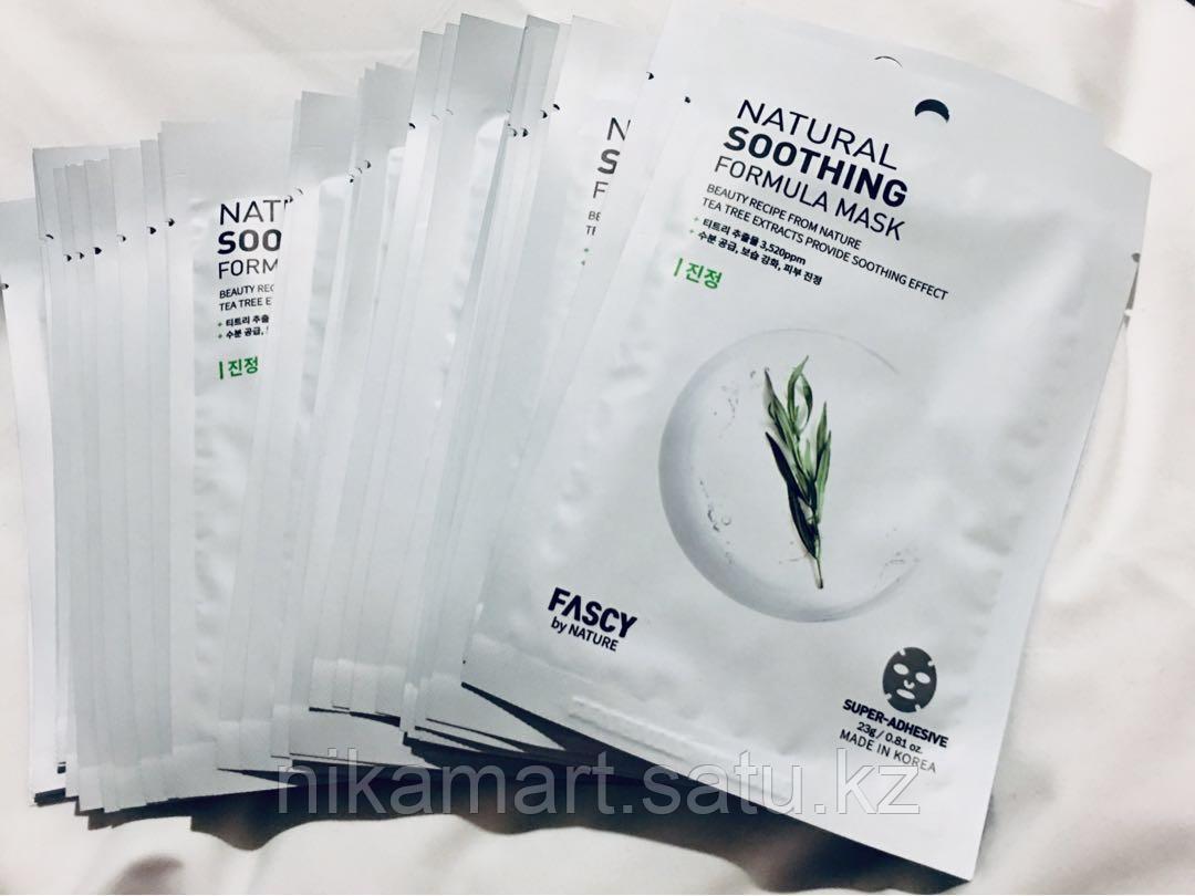 Успокаивающая тканевая маска Korea Fascy Natural Soothing Tea Tree Mask - фото 1 - id-p85334005