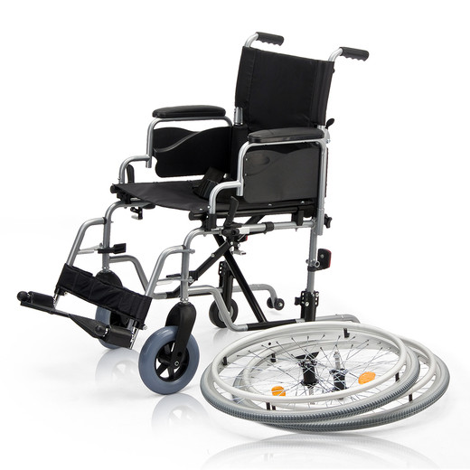Кресло-коляска Армед Н 001 с дополнительными колесами - фото 8 - id-p85335072