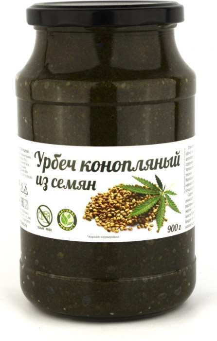 Урбеч из семян конопли, 900 г