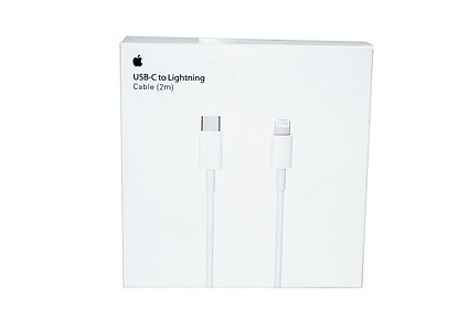 Кабель USB-C & Lightning 8-pin, 2 m, белый