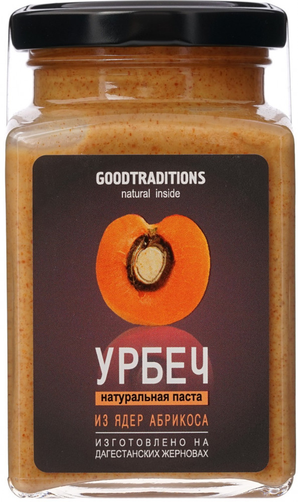 Урбеч из ядер абрикосовых косточек, 230 г