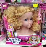 Манекен голова для причёсок May May Girls/игрушки/Игры/набор для девочек!, фото 2