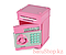 Детская копилка сейф электронная с кодовым замком и купюр приемником (Много цветов ярких розовый красный), фото 7