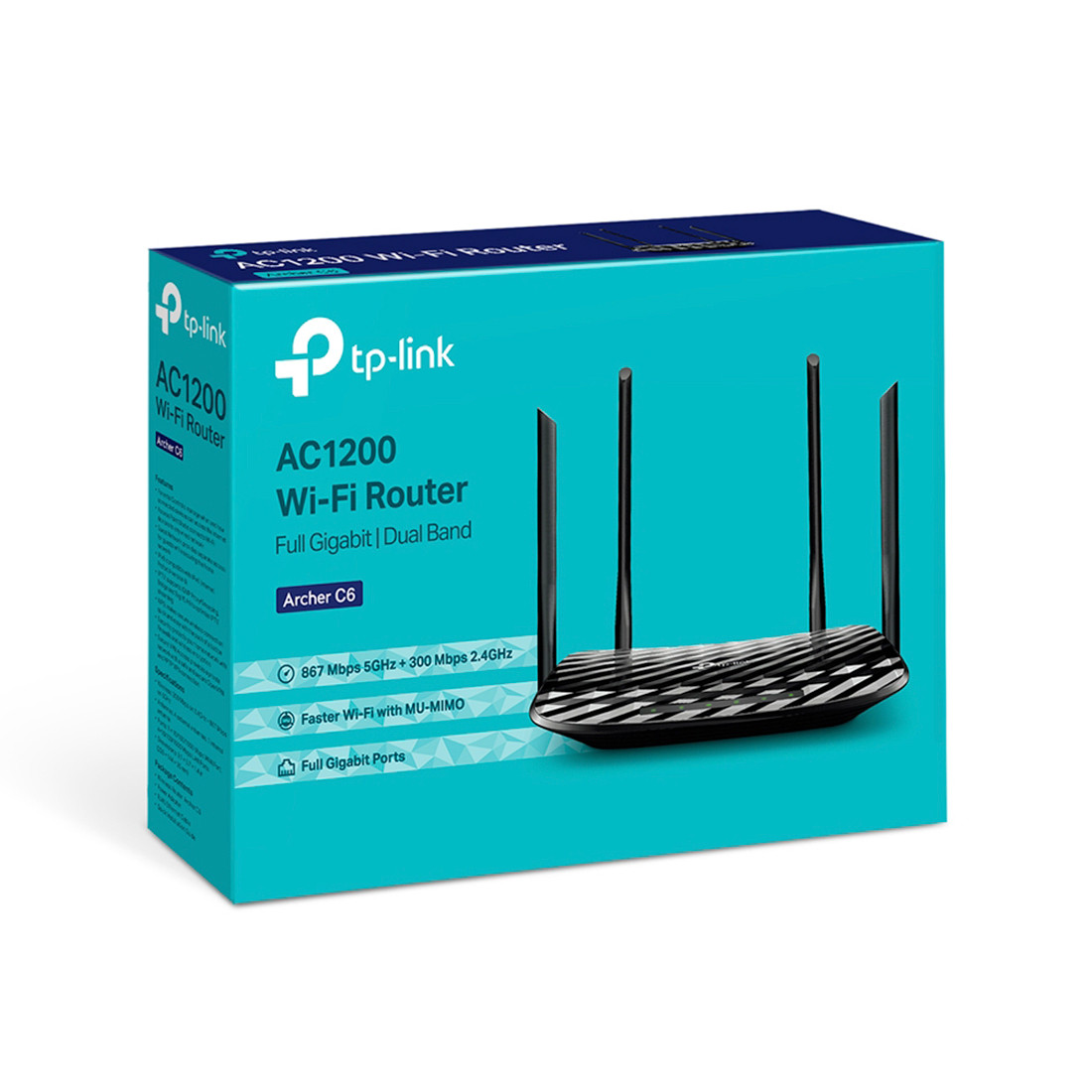 Маршрутизатор TP-Link Archer C6 - фото 1 - id-p85340303