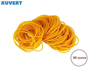 Резинки для денег Kuvert, 50 гр, желтые