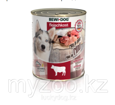 Bewi Dog Rind, влажный корм говядина, с 12 месяцев банка 800гр.