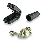 Разъем B-C111F BNC(male) под винт, с колпачком, угловой, фото 2