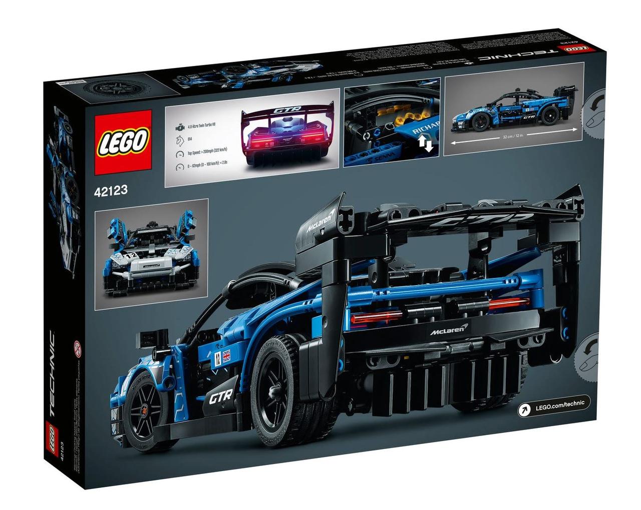 42123 Lego Technic Суперкар McLaren Senna GTR, Лего Техник - фото 2 - id-p84157178