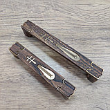 Ручка 5028-96 бронза+дерево, фото 9