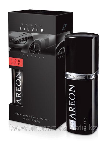 Ароматизатор воздуха Areon Car Perfume 50ml Black Silver - фото 1 - id-p85382975