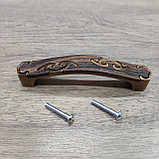 Ручка 5027-96 бронза+дерево, фото 2